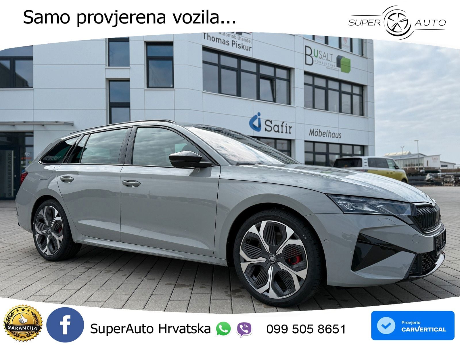 Škoda Octavia Combi RS 2.0 TSI (265 KS) DSG MATRIX+GR SJED+KAM