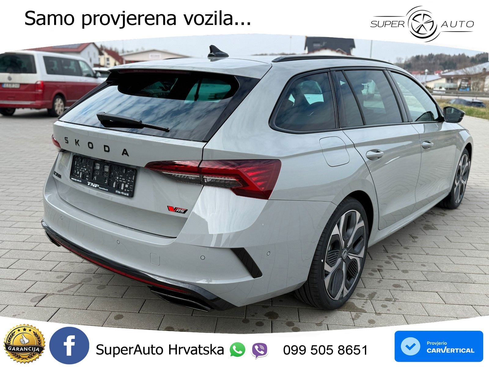 Škoda Octavia Combi RS 2.0 TSI (265 KS) DSG MATRIX+GR SJED+KAM
