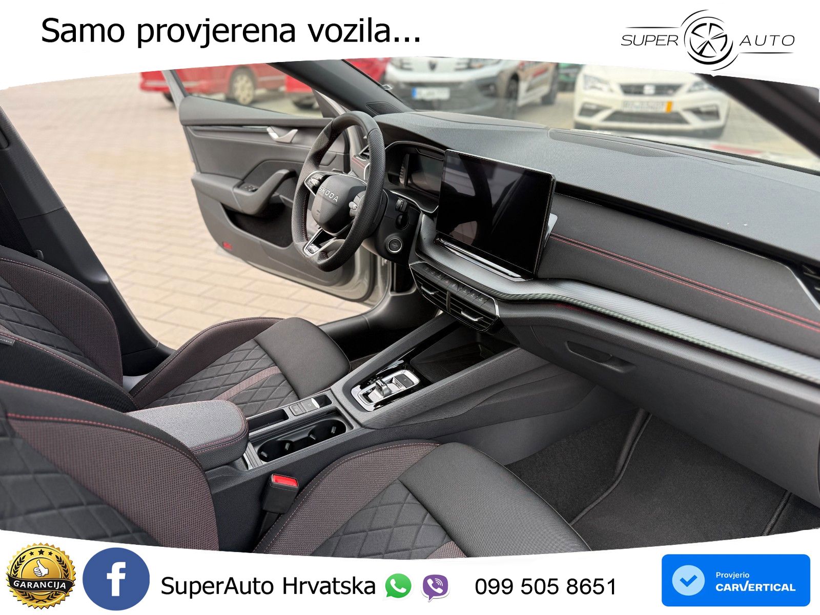 Škoda Octavia Combi RS 2.0 TSI (265 KS) DSG MATRIX+GR SJED+KAM