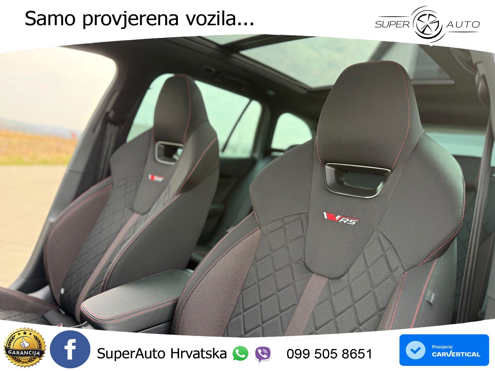 Škoda Octavia Combi RS 2.0 TSI (265 KS) DSG MATRIX+GR SJED+KAM