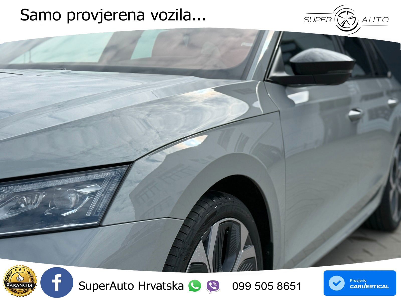 Škoda Octavia Combi RS 2.0 TSI (265 KS) DSG MATRIX+GR SJED+KAM