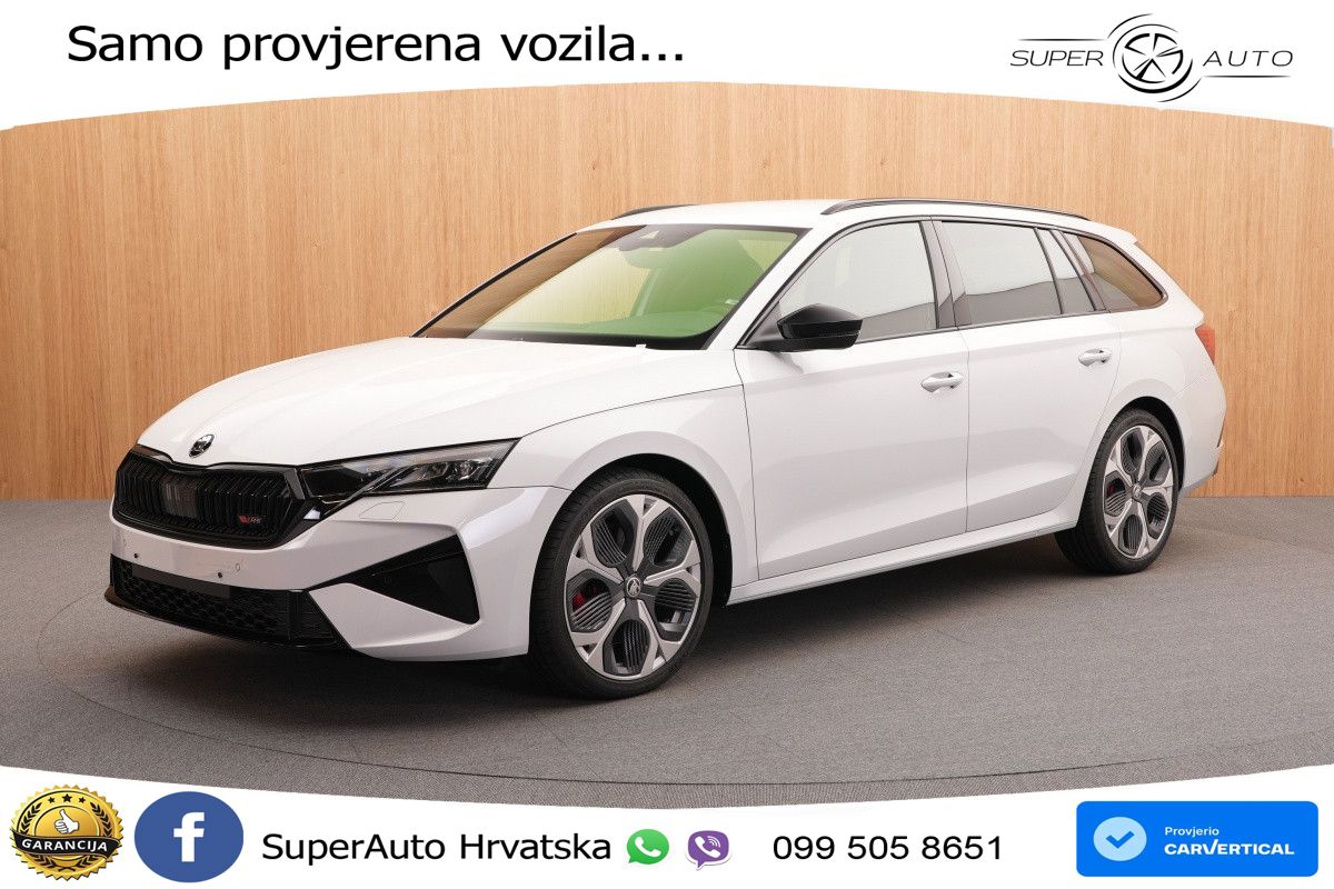 Škoda Octavia Combi RS 2.0 TSI (265 KS) DSG LED+GR SJED+ACC