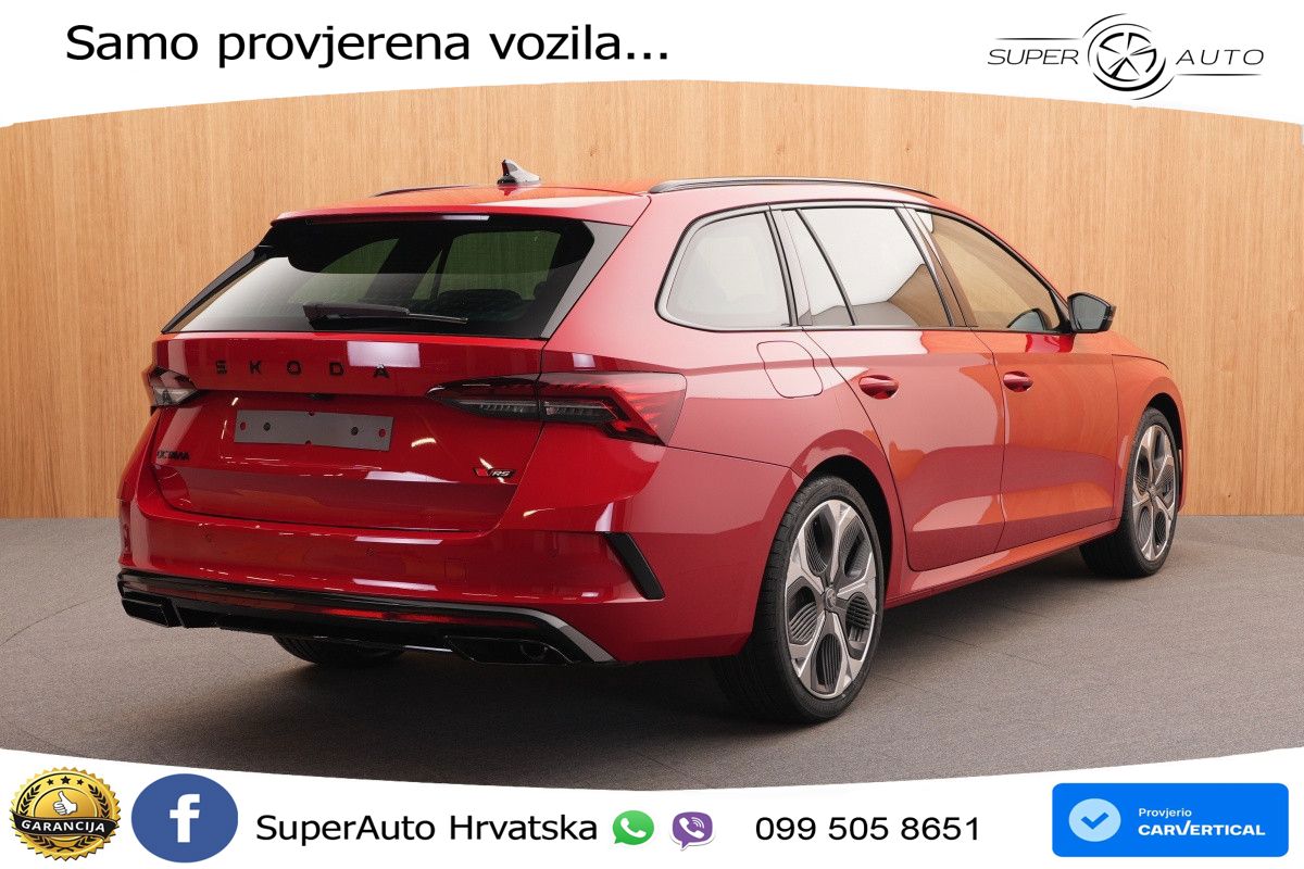 Škoda Octavia Combi RS 2.0 TSI (265 KS) DSG LED+GR SJED+ACC