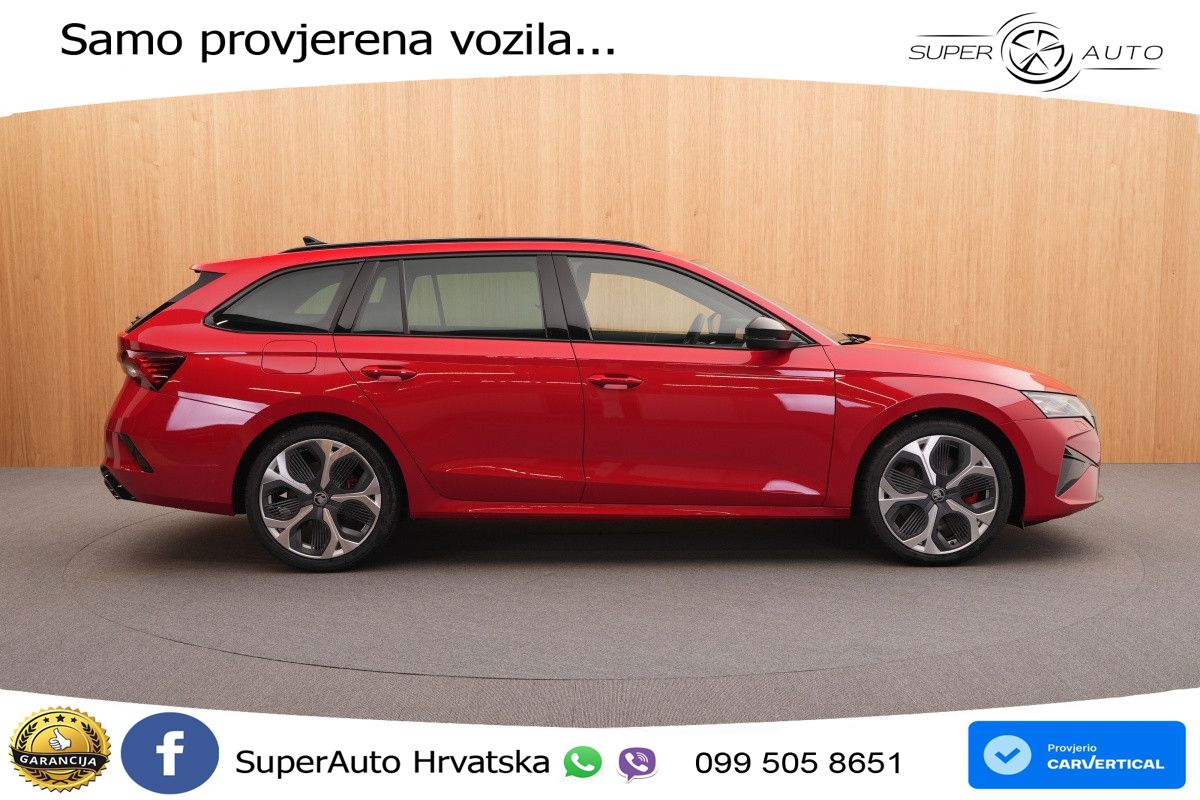 Škoda Octavia Combi RS 2.0 TSI (265 KS) DSG LED+GR SJED+ACC