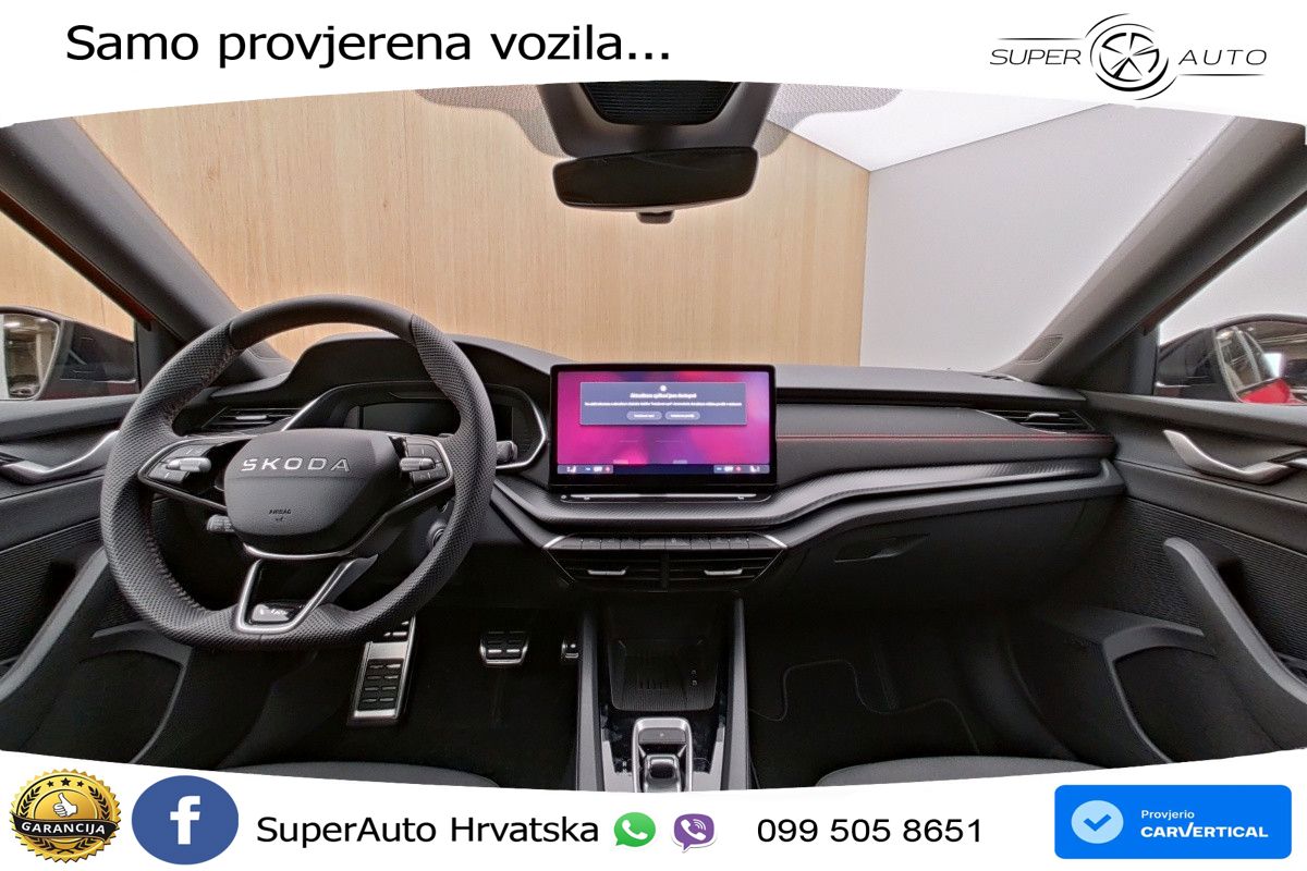 Škoda Octavia Combi RS 2.0 TSI (265 KS) DSG LED+GR SJED+ACC