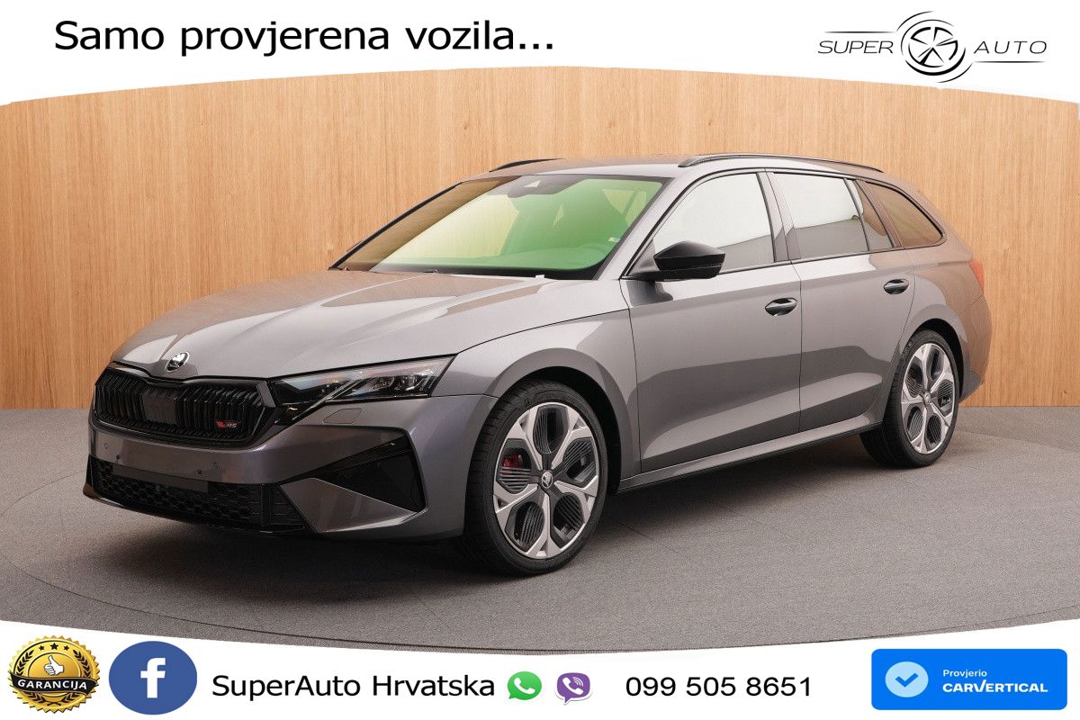 Škoda Octavia Combi RS 2.0 TSI (265 KS) DSG LED+GR SJED+ACC