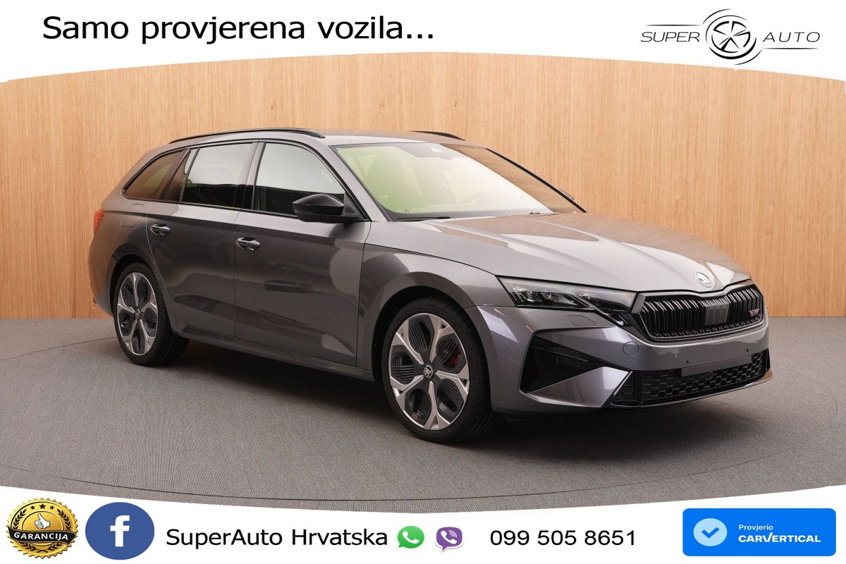 Škoda Octavia Combi RS 2.0 TSI (265 KS) DSG LED+GR SJED+ACC