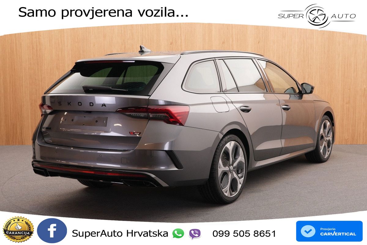 Škoda Octavia Combi RS 2.0 TSI (265 KS) DSG LED+GR SJED+ACC
