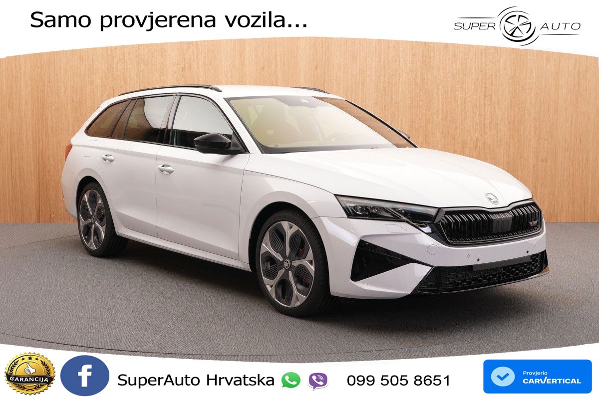 Škoda Octavia Combi RS 2.0 TSI (265 KS) DSG LED+GR SJED+ACC