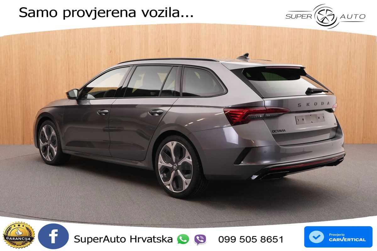 Škoda Octavia Combi RS 2.0 TSI (265 KS) DSG LED+GR SJED+ACC