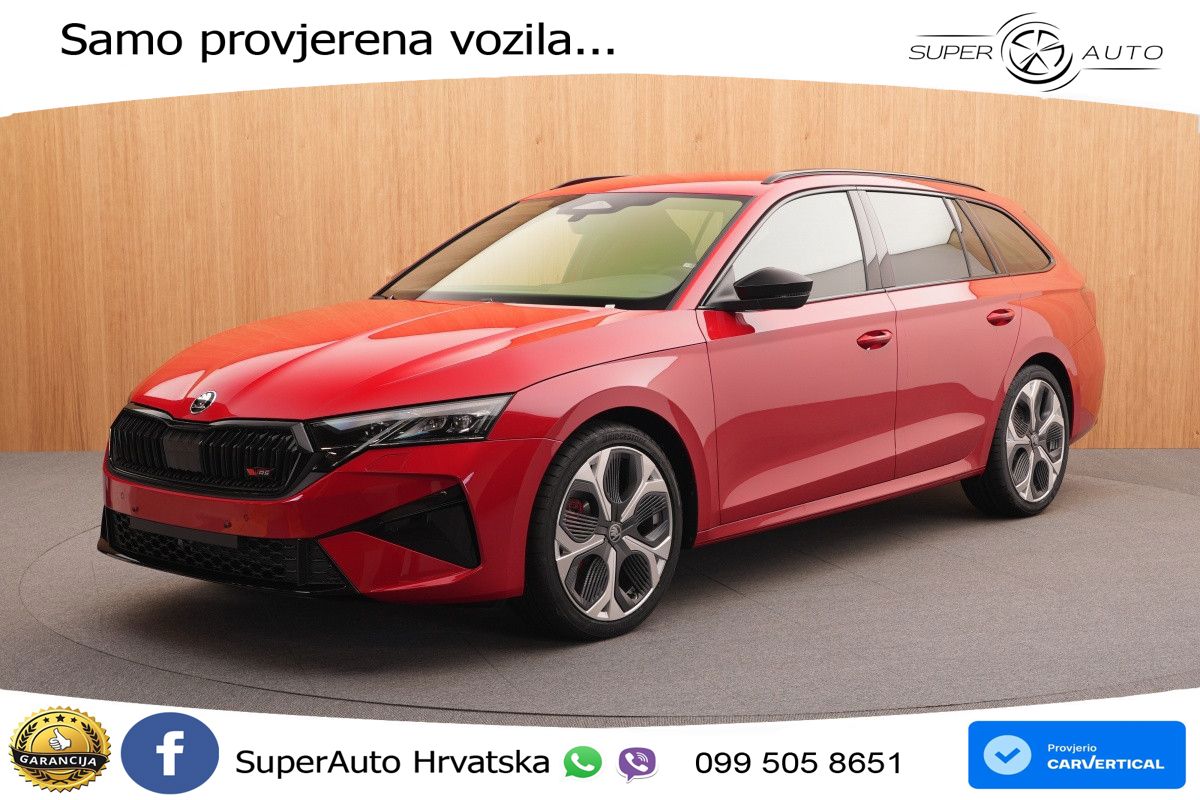 Škoda Octavia Combi RS 2.0 TSI (265 KS) DSG LED+GR SJED+ACC