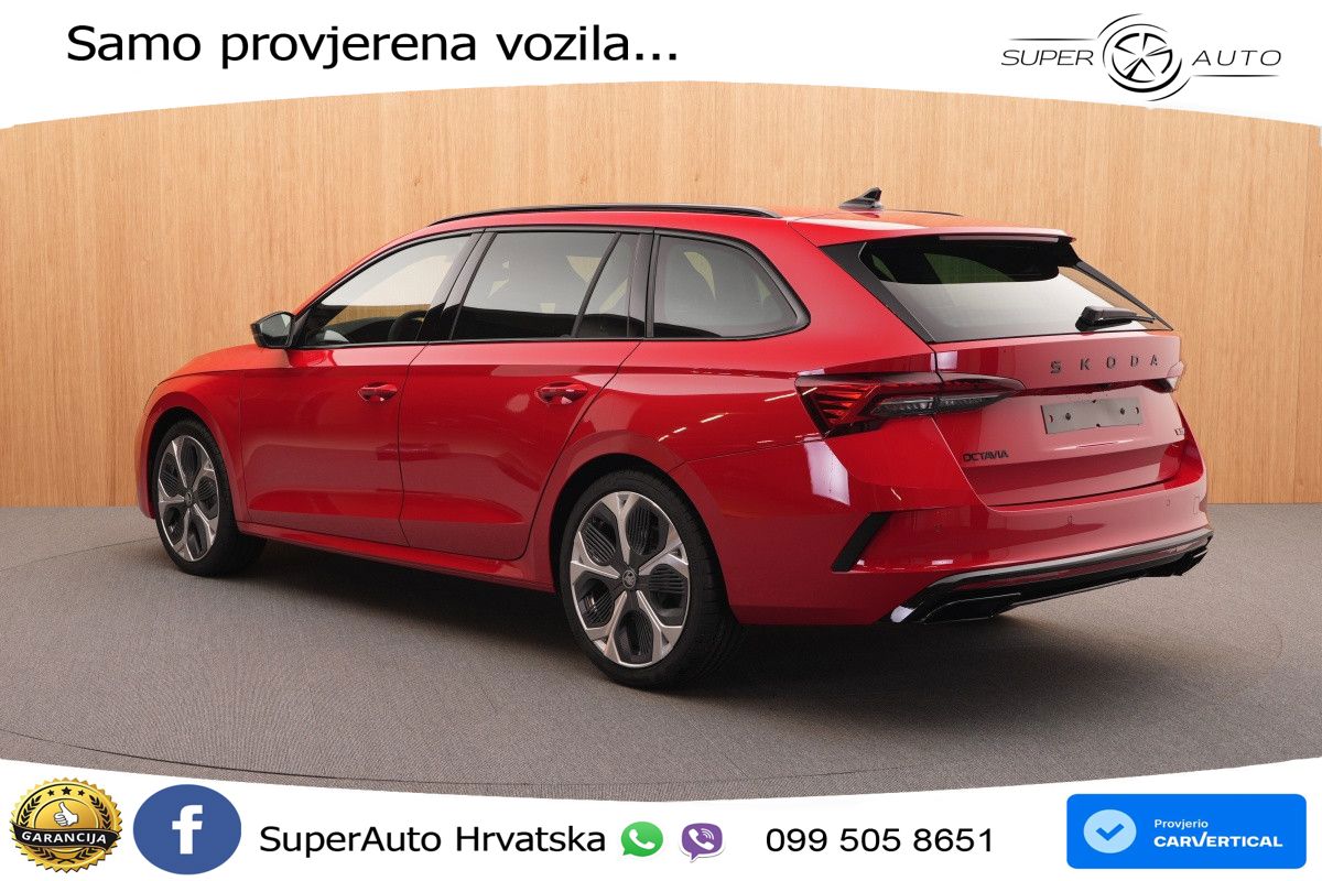 Škoda Octavia Combi RS 2.0 TSI (265 KS) DSG LED+GR SJED+ACC