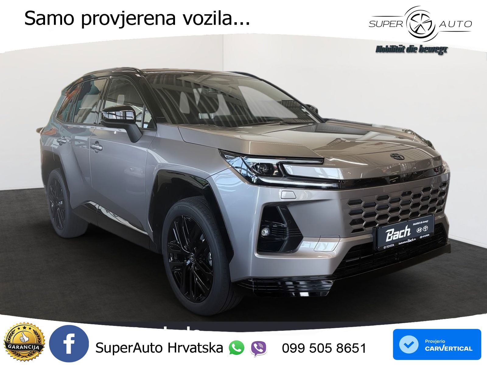 Toyota RAV4 2.5 (272 KS) Hybrid ECVT Style LED+GR SJED+ACC