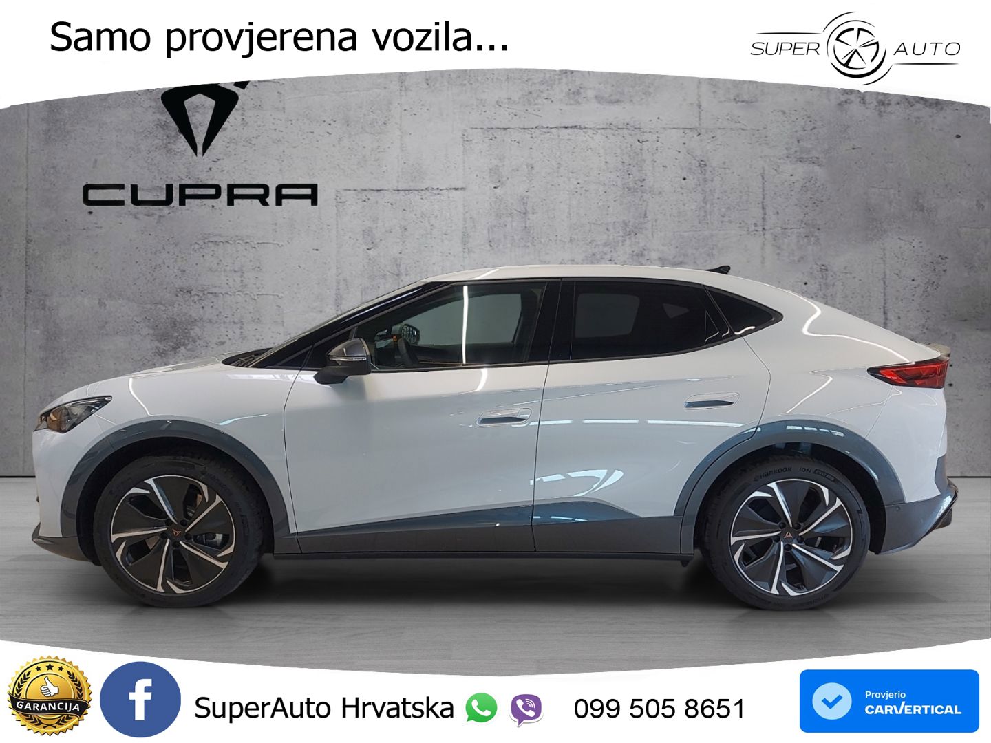 Cupra Tavascan 82 kWh (340 KS)  4WD VZ LED+GR SJED+ACC