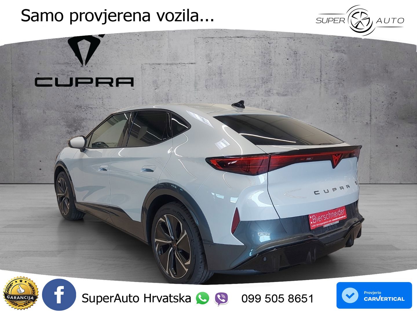 Cupra Tavascan 82 kWh (340 KS)  4WD VZ LED+GR SJED+ACC