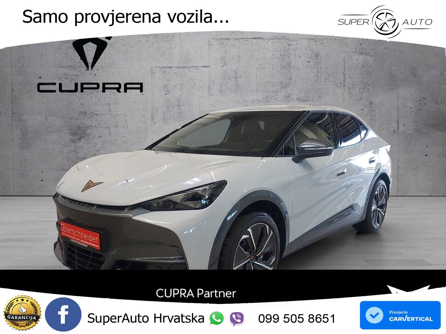 Cupra Tavascan 82 kWh (340 KS)  4WD VZ LED+GR SJED+ACC