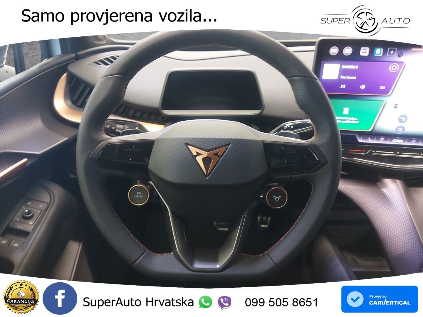Cupra Tavascan 82 kWh (340 KS)  4WD VZ LED+GR SJED+ACC