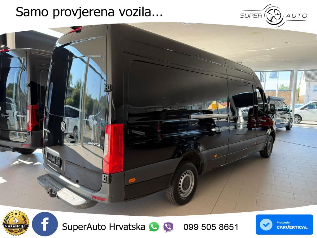 Mercedes-Benz Sprinter 319 CDI Kasten Hochdach Lang ACC AHK 190 KS