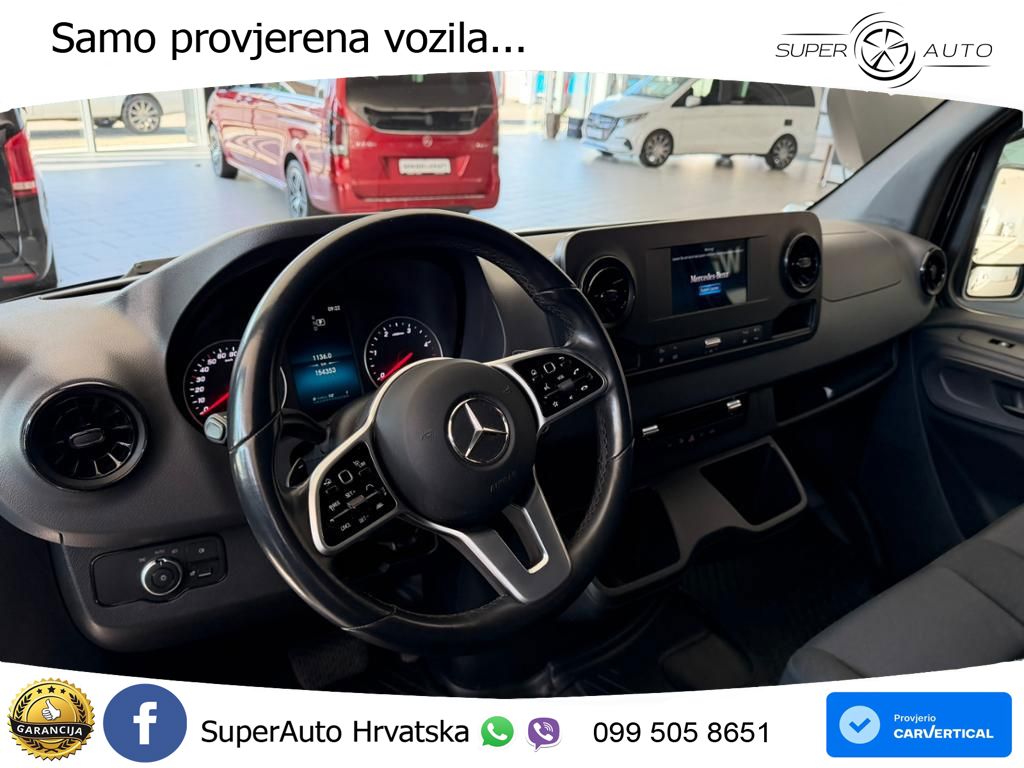 Mercedes-Benz Sprinter 319 CDI Kasten Hochdach Lang ACC AHK 190 KS
