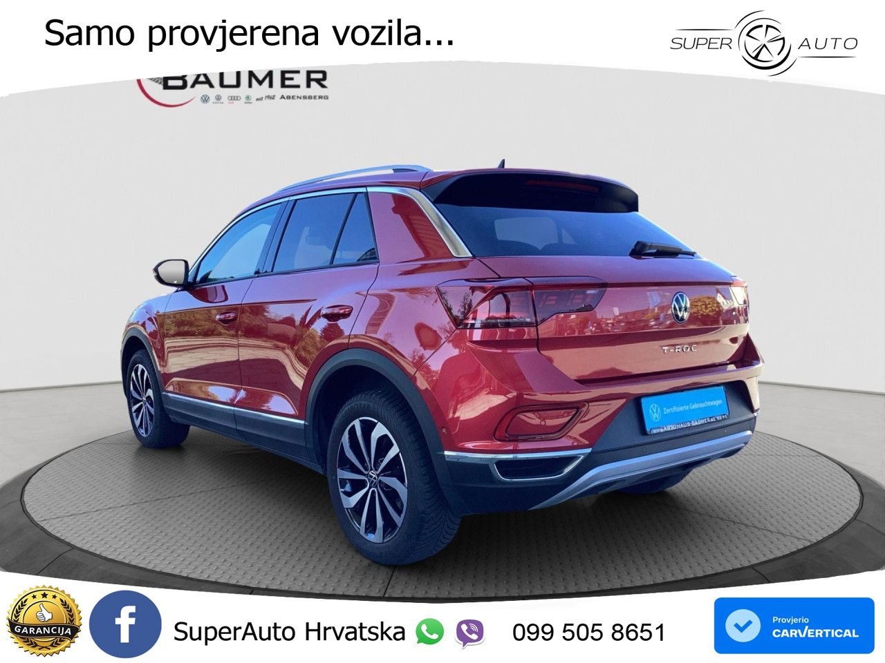 Volkswagen T-Roc I 1.5 TSI (150 KS) DSG LED+GR SJED+ACC