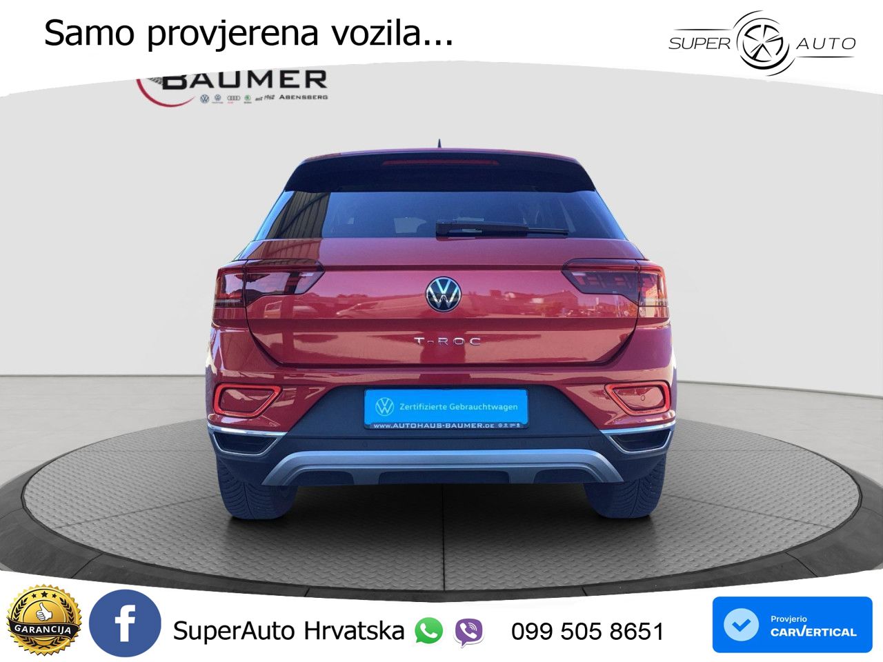 Volkswagen T-Roc I 1.5 TSI (150 KS) DSG LED+GR SJED+ACC