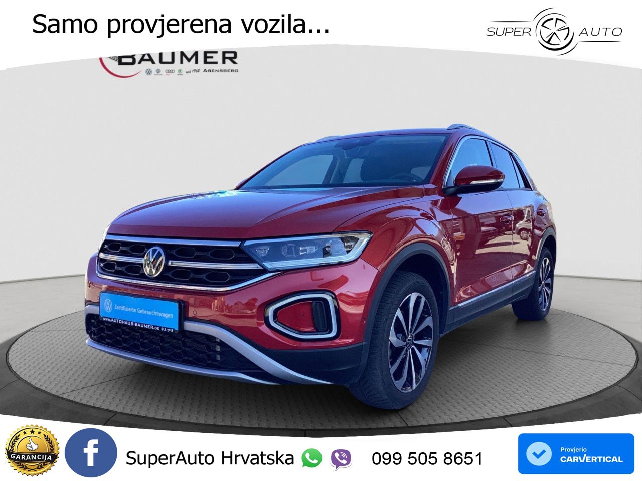 Volkswagen T-Roc I 1.5 TSI (150 KS) DSG LED+GR SJED+ACC