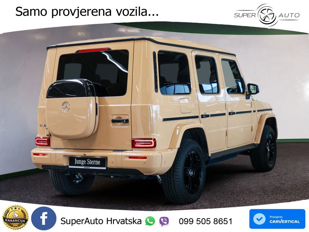 Mercedes G 580 EQ Long 116 kWh (587 KS) 4MATIC Manufaktur LED+GR SJED+ACC