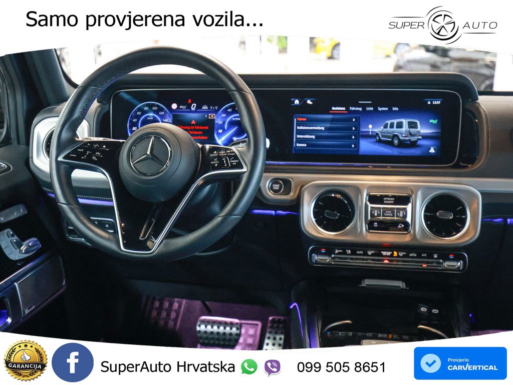Mercedes G 580 EQ Long 116 kWh (587 KS) 4MATIC Manufaktur LED+GR SJED+ACC