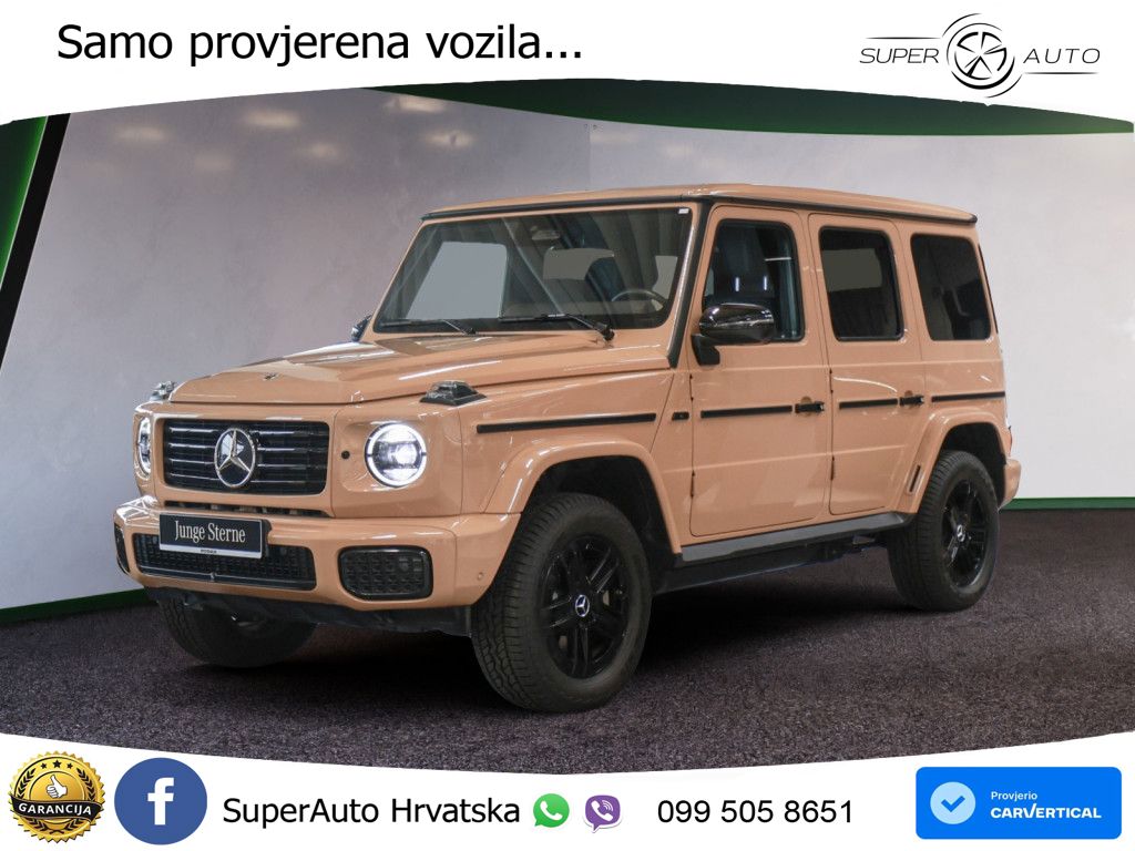 Mercedes G 580 EQ Long 116 kWh (587 KS) 4MATIC Manufaktur LED+GR SJED+ACC