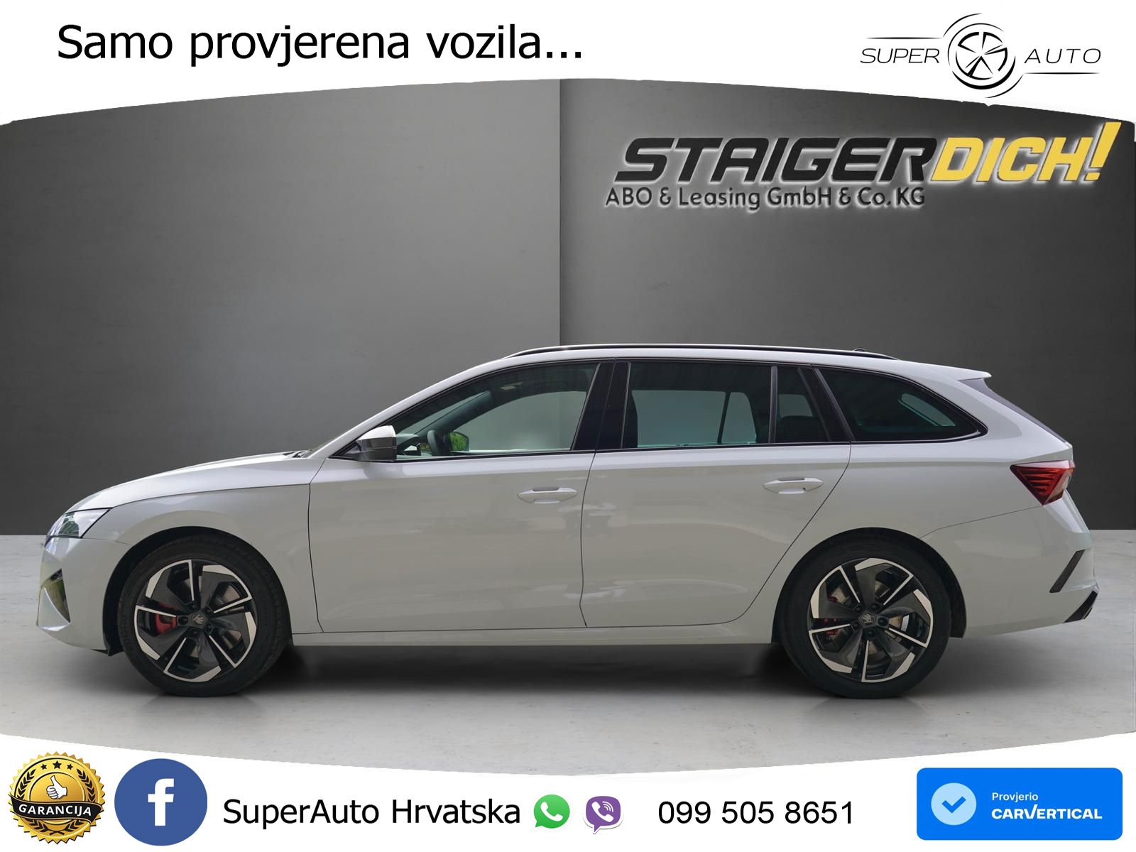 Škoda Octavia Combi RS 2.0 TSI (265 KS) DSG MATRIX+GR SJED+KAM