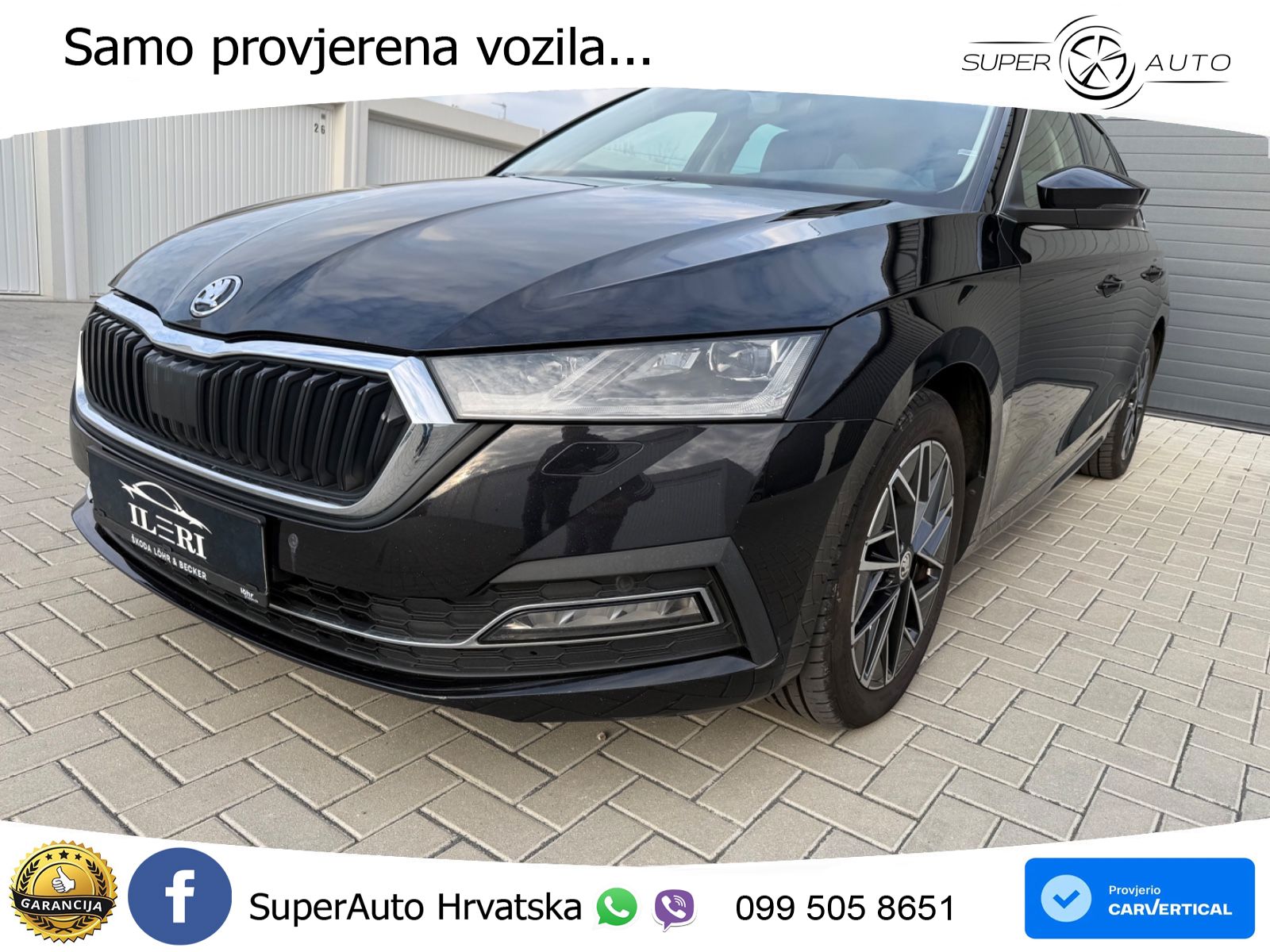 Škoda Octavia Combi 2.0 TDI (150 KS) DSG LED+GR SJED+ACC