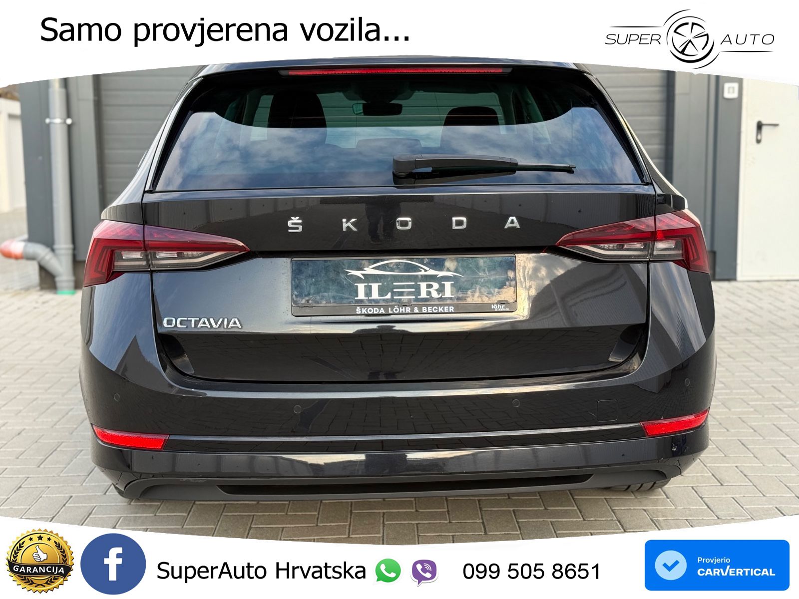 Škoda Octavia Combi 2.0 TDI (150 KS) DSG LED+GR SJED+ACC