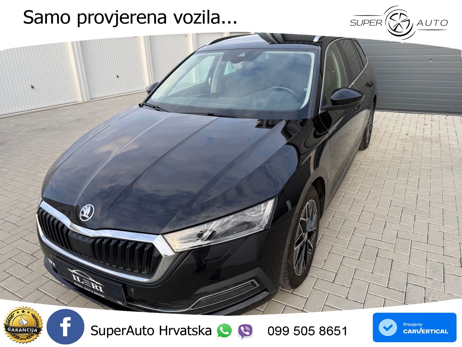 Škoda Octavia Combi 2.0 TDI (150 KS) DSG LED+GR SJED+ACC