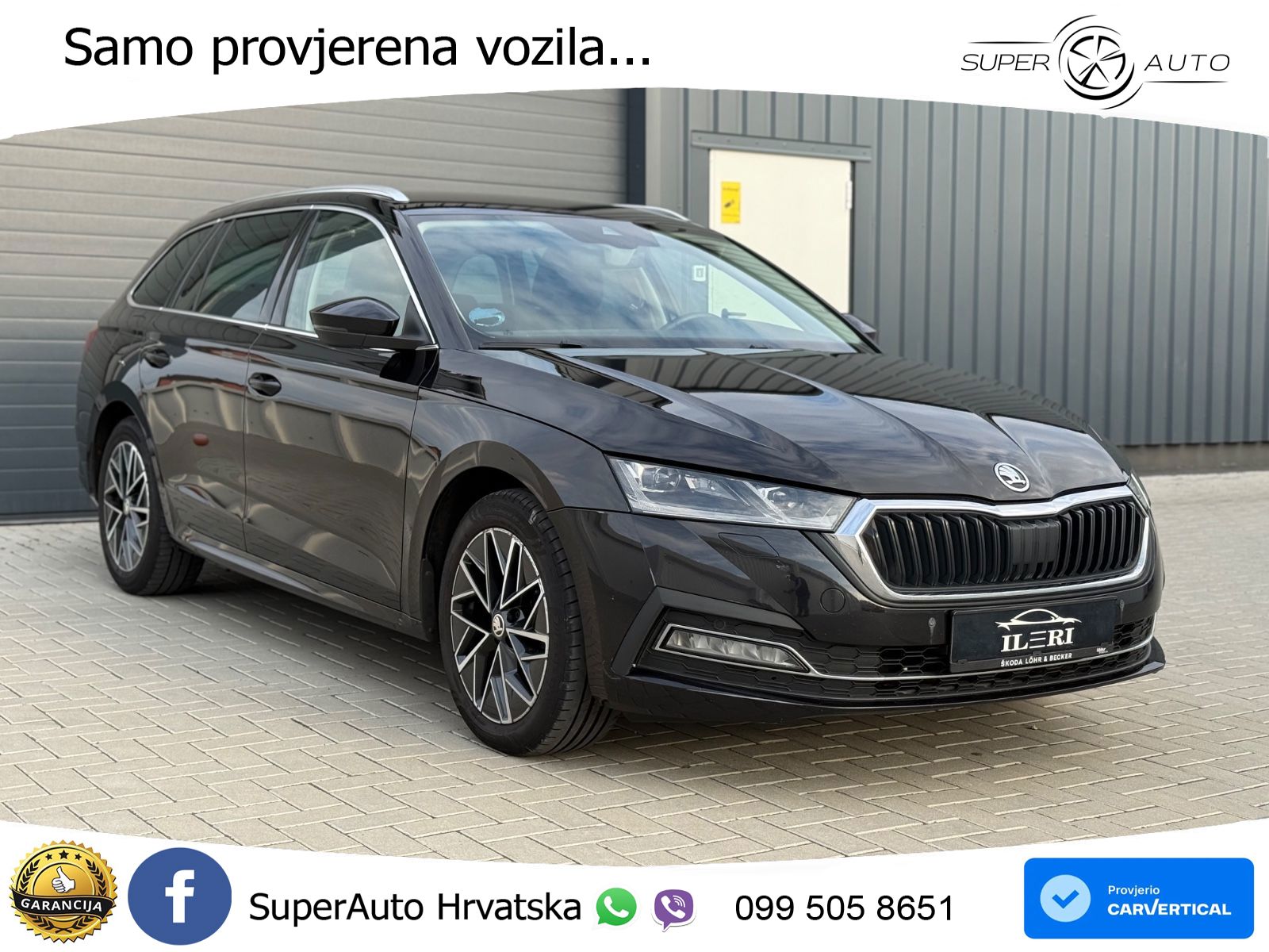 Škoda Octavia Combi 2.0 TDI (150 KS) DSG LED+GR SJED+ACC