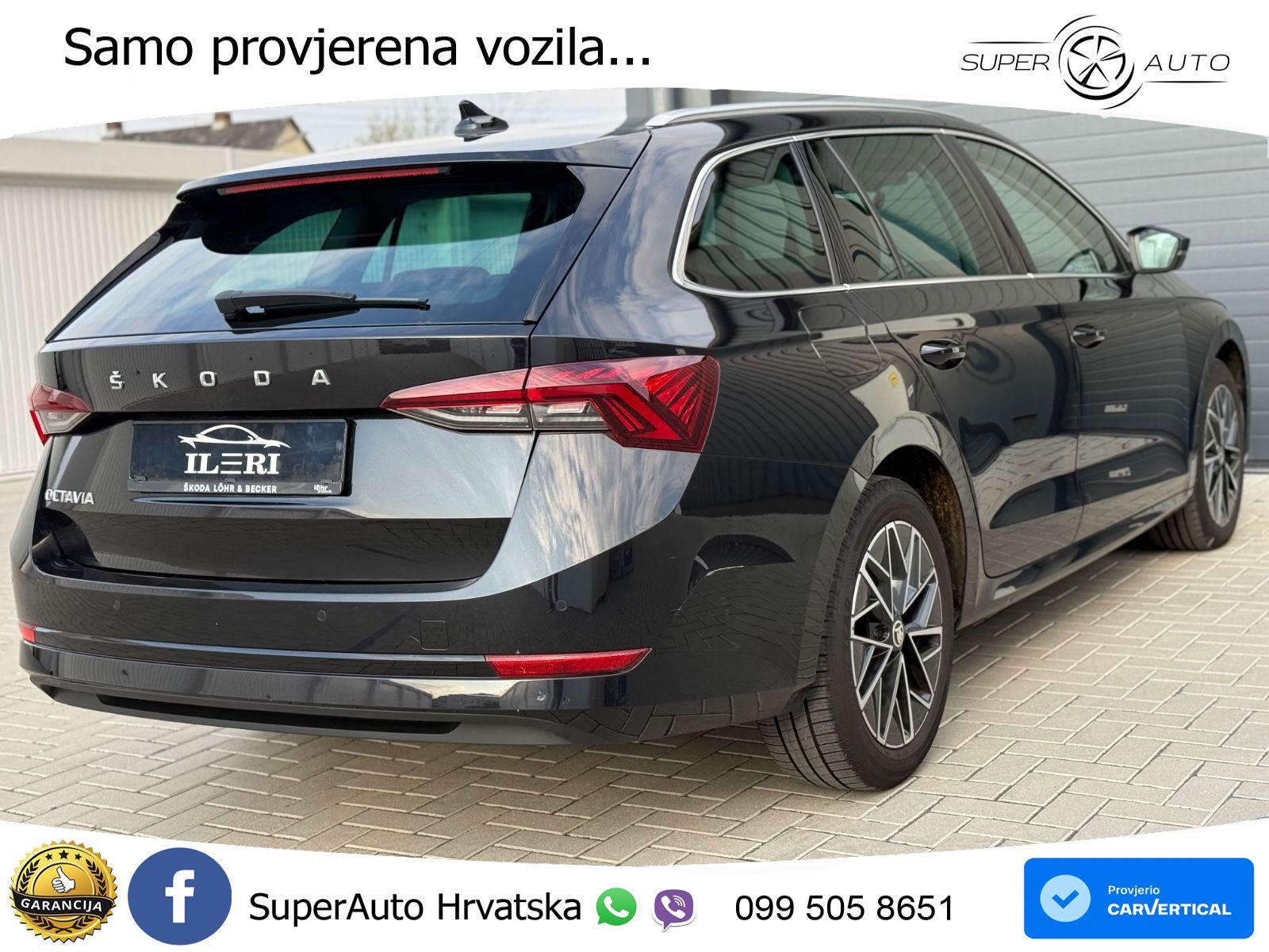 Škoda Octavia Combi 2.0 TDI (150 KS) DSG LED+GR SJED+ACC