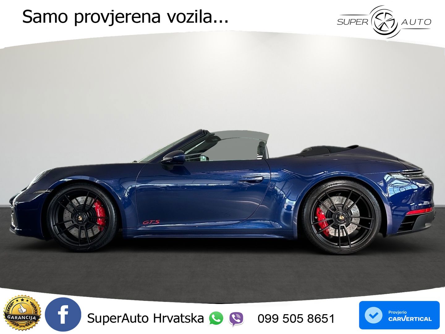 Porsche 911 Carrera GTS Cabriolet 3.0 (480 KS) PDK