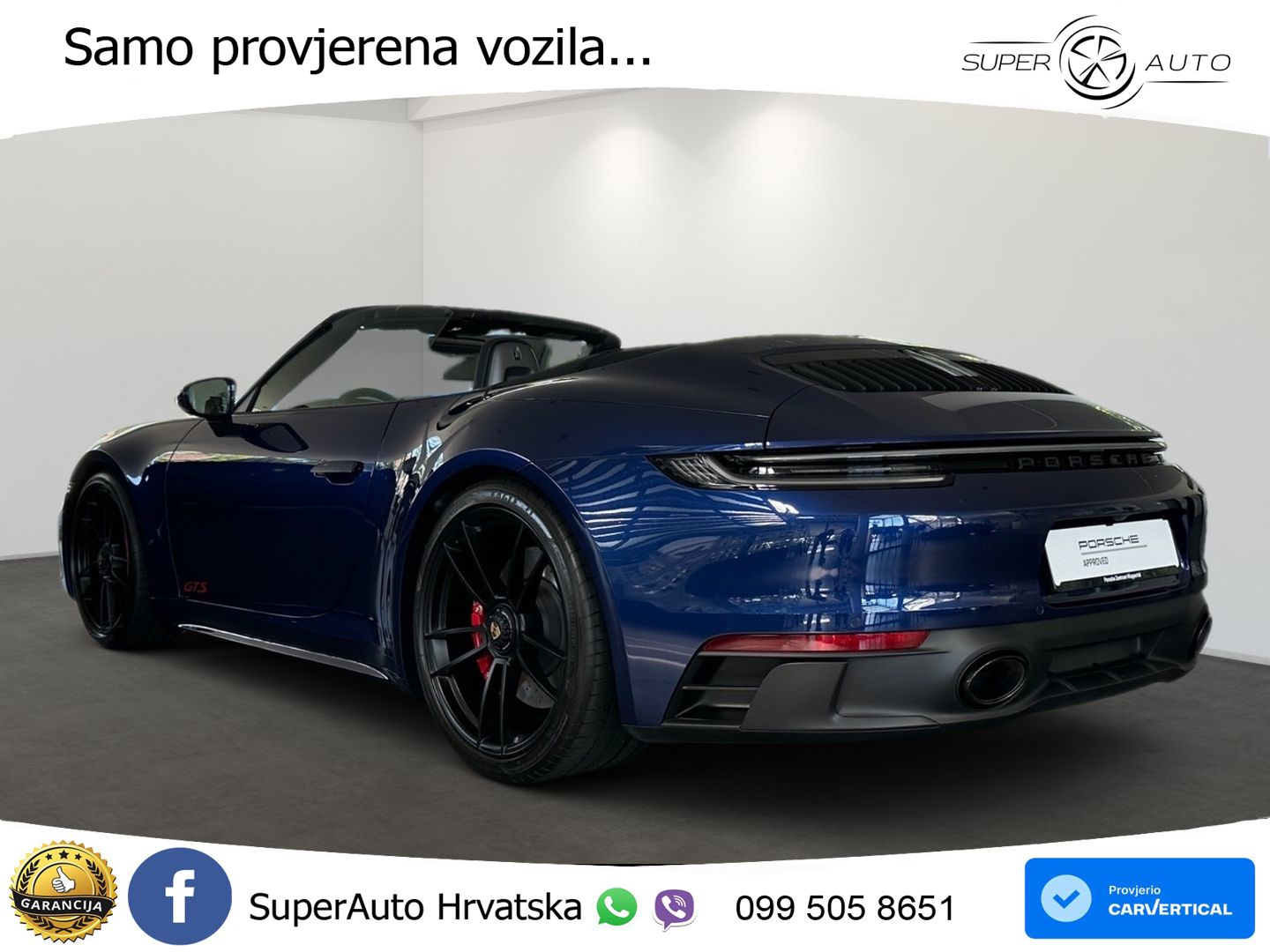 Porsche 911 Carrera GTS Cabriolet 3.0 (480 KS) PDK