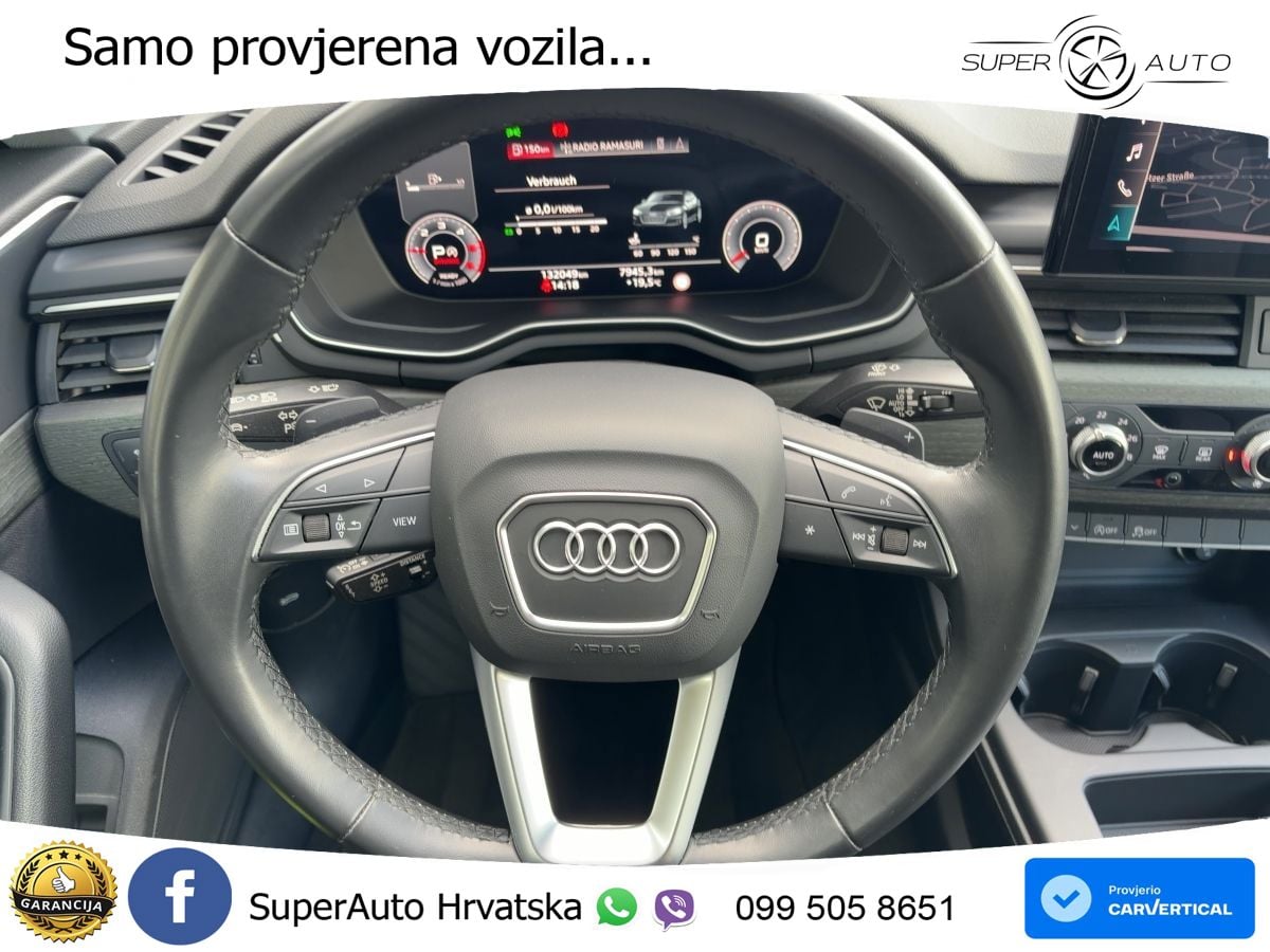 Audi A5 Sportback 40 TDI (204 KS) S tronic advanced LED+GR SJED+ACC