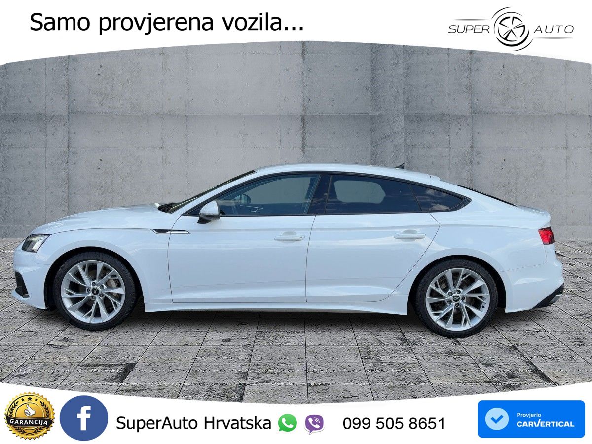 Audi A5 Sportback 40 TDI (204 KS) S tronic advanced LED+GR SJED+ACC