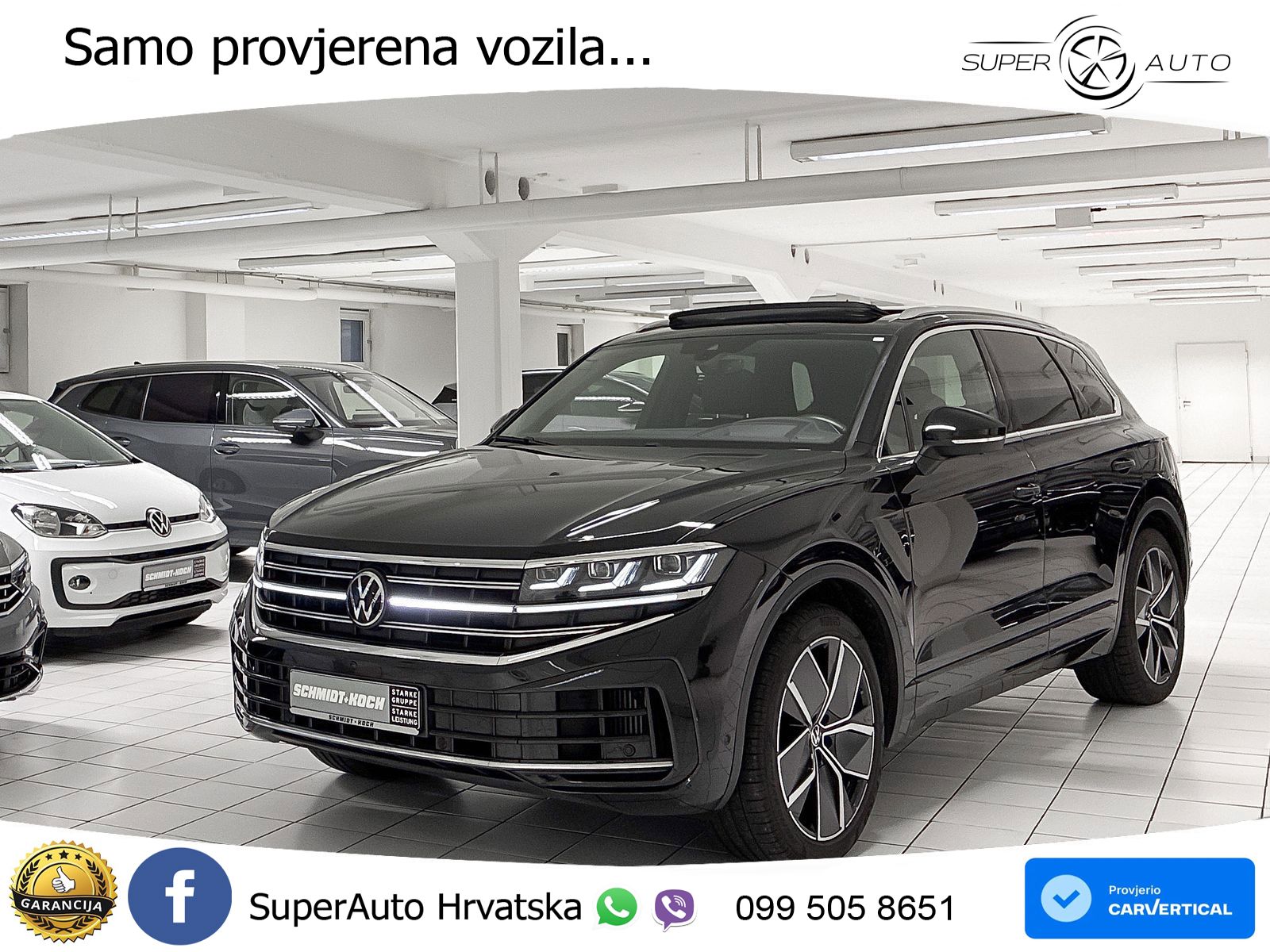 Volkswagen Touareg 3.0 V6 TFSI (381 KS) 4MOTION Tiptronic ZRAČNI+ACC+GR SJED+KAM+PANO
