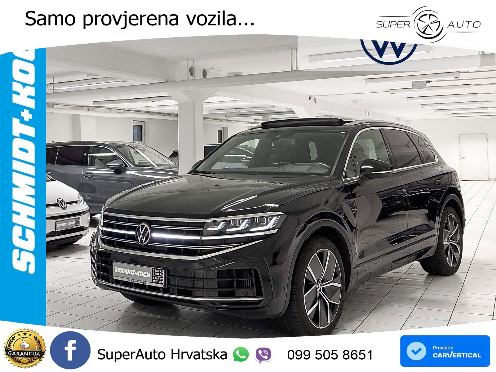 Volkswagen Touareg 3.0 V6 TFSI (381 KS) 4MOTION Tiptronic ZRAČNI+ACC+GR SJED+KAM+PANO