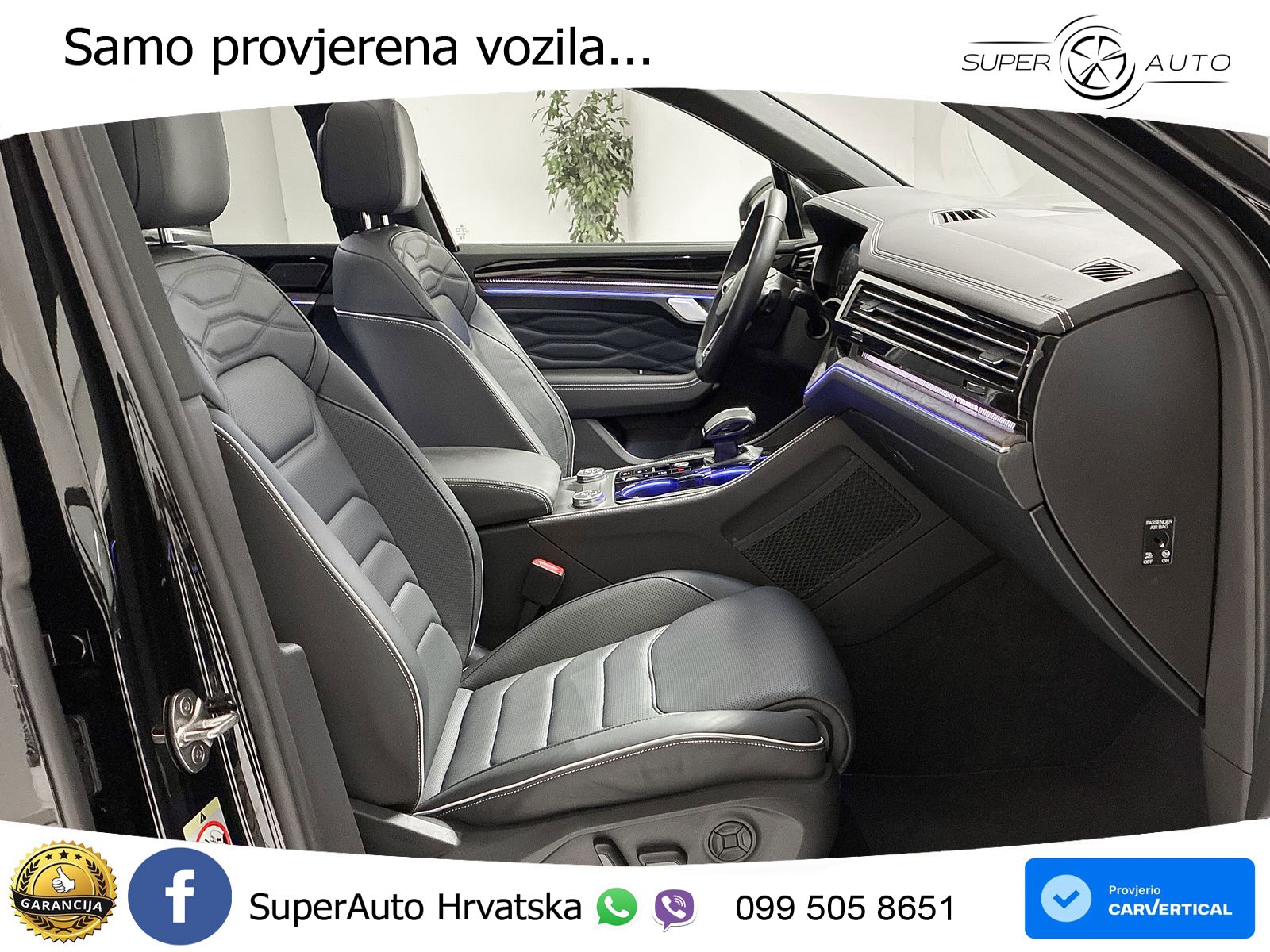 Volkswagen Touareg 3.0 V6 TFSI (381 KS) 4MOTION Tiptronic ZRAČNI+ACC+GR SJED+KAM+PANO