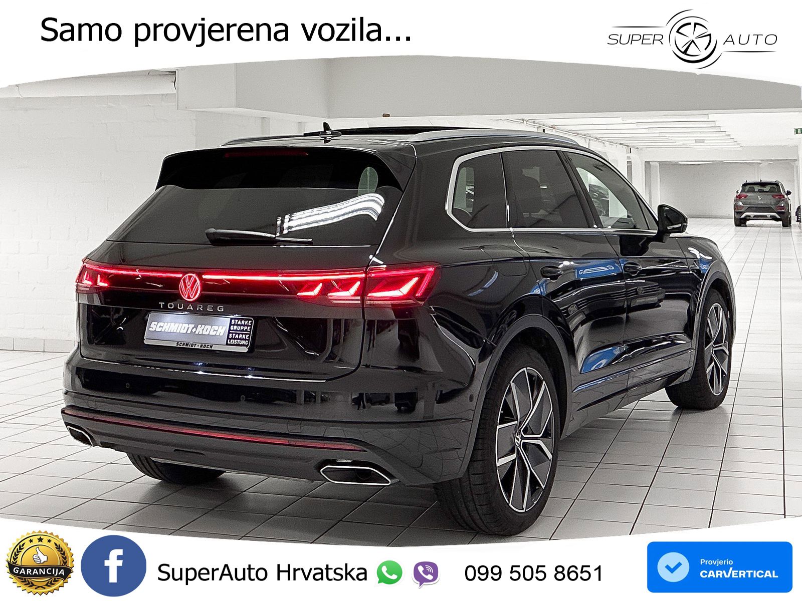 Volkswagen Touareg 3.0 V6 TFSI (381 KS) 4MOTION Tiptronic ZRAČNI+ACC+GR SJED+KAM+PANO