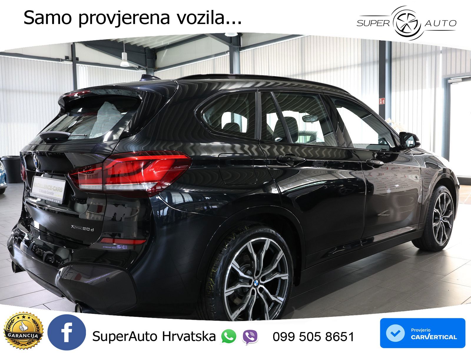 BMW X1 20d (190 KS) xDrive Steptronic M Sport LED+GR SJED+ACC