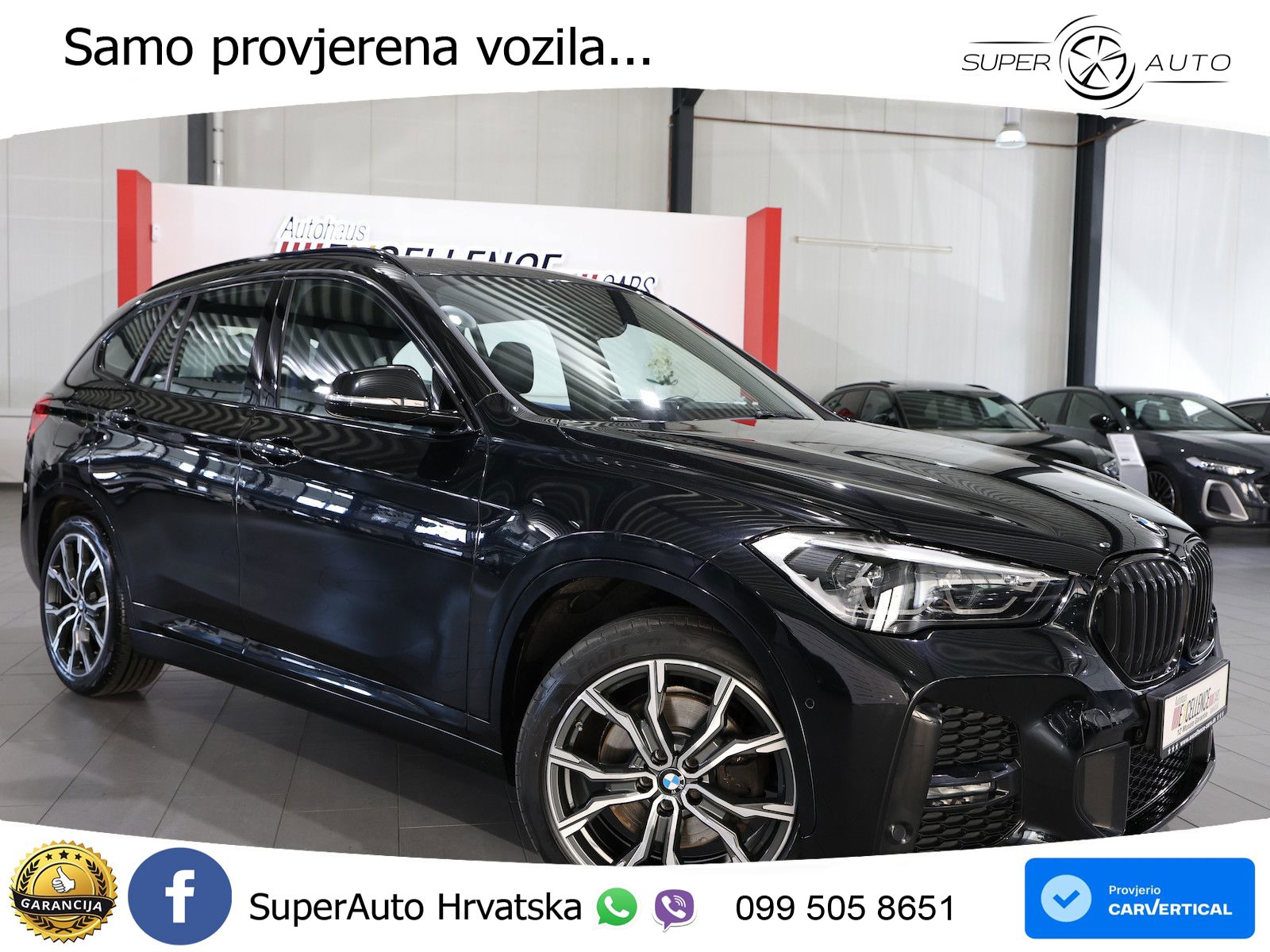 BMW X1 20d (190 KS) xDrive Steptronic M Sport LED+GR SJED+ACC