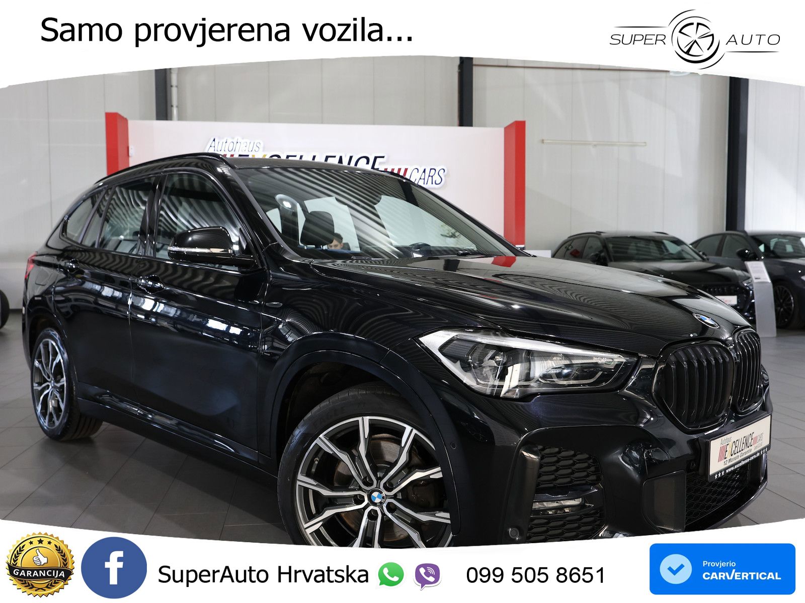 BMW X1 20d (190 KS) xDrive Steptronic M Sport LED+GR SJED+ACC