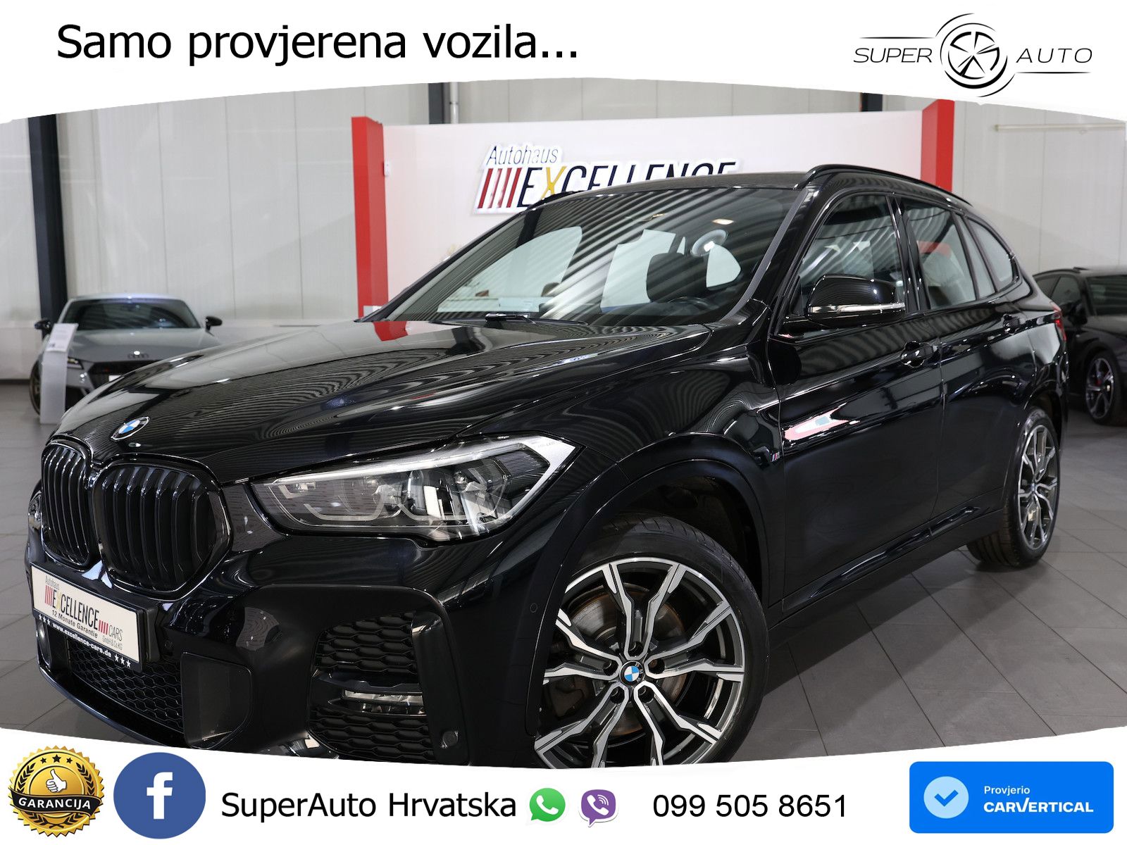 BMW X1 20d (190 KS) xDrive Steptronic M Sport LED+GR SJED+ACC