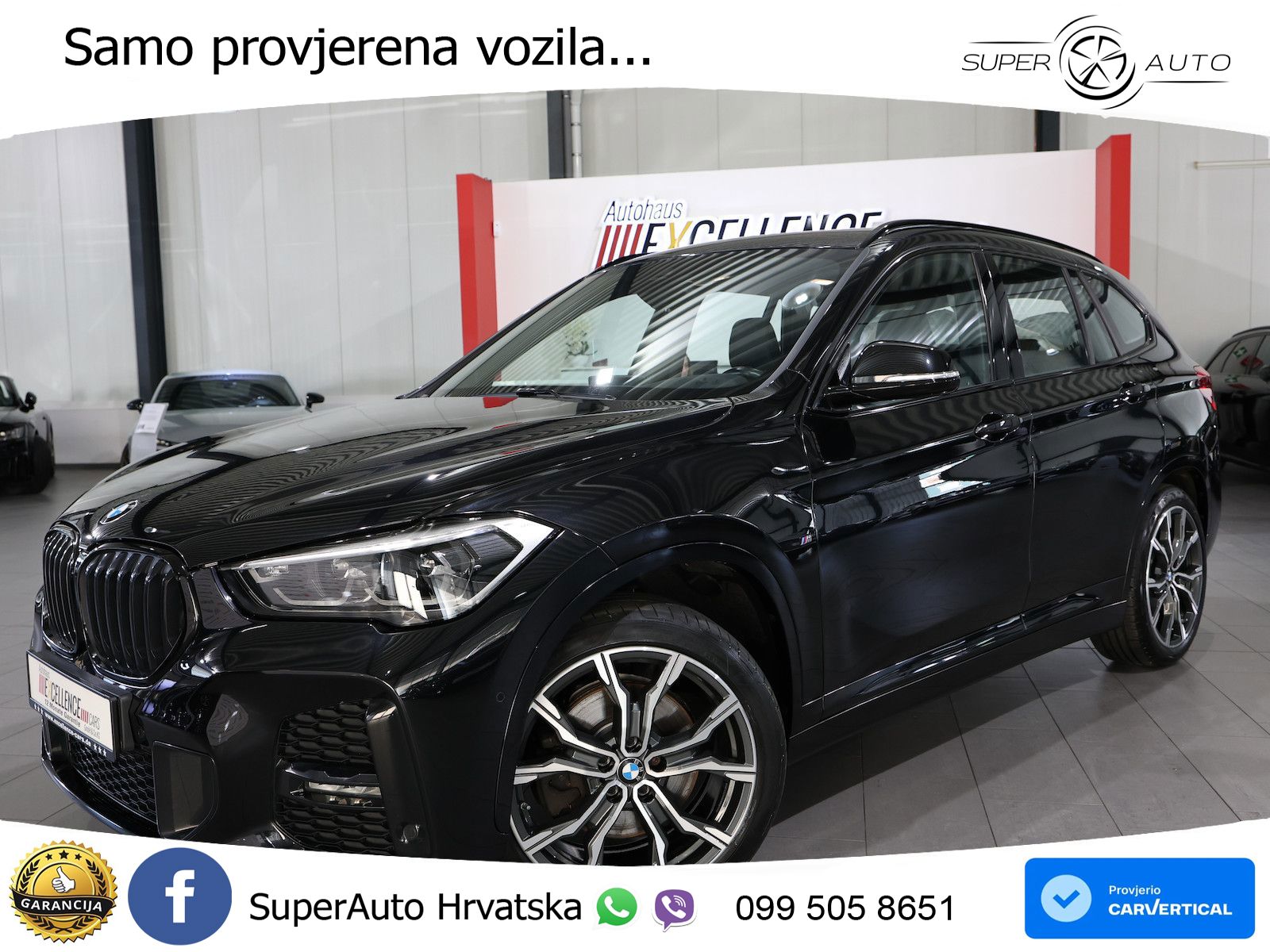 BMW X1 20d (190 KS) xDrive Steptronic M Sport LED+GR SJED+ACC