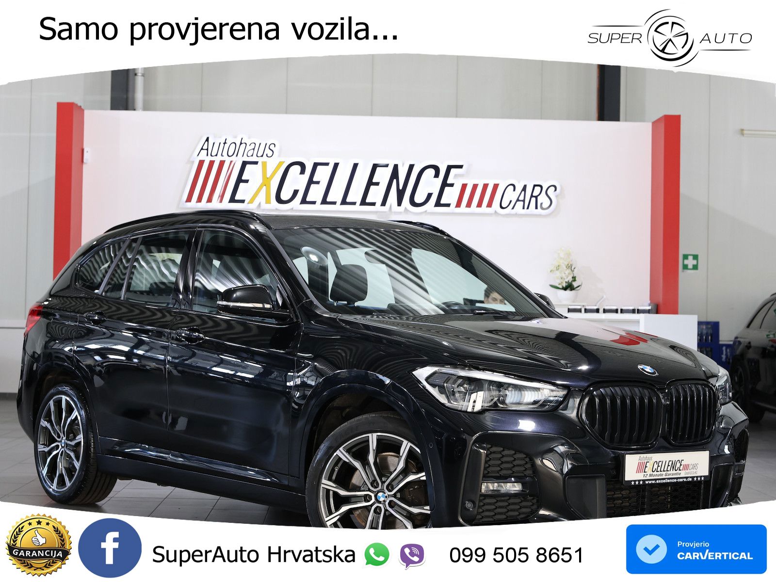 BMW X1 20d (190 KS) xDrive Steptronic M Sport LED+GR SJED+ACC
