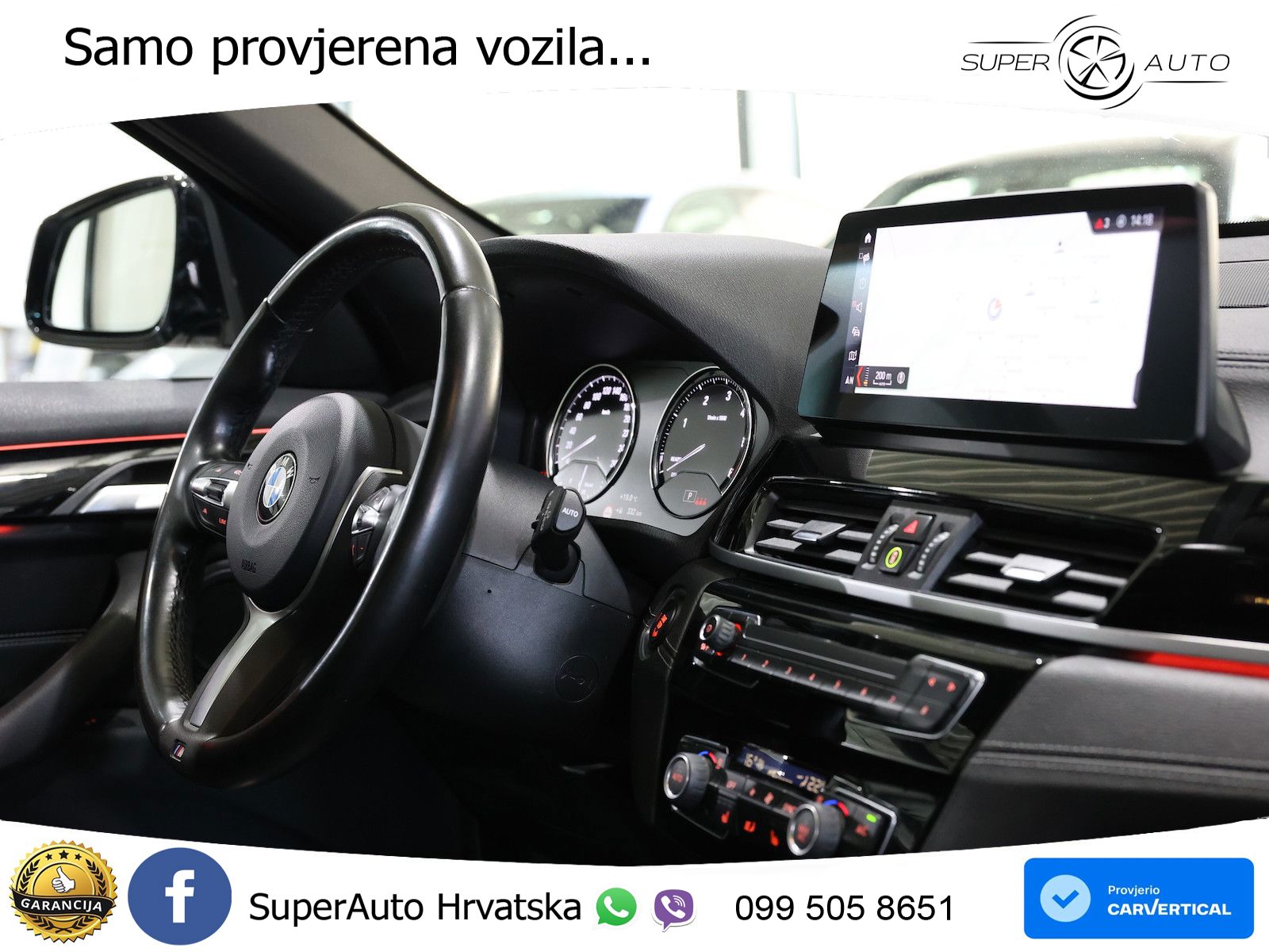 BMW X1 20d (190 KS) xDrive Steptronic M Sport LED+GR SJED+ACC